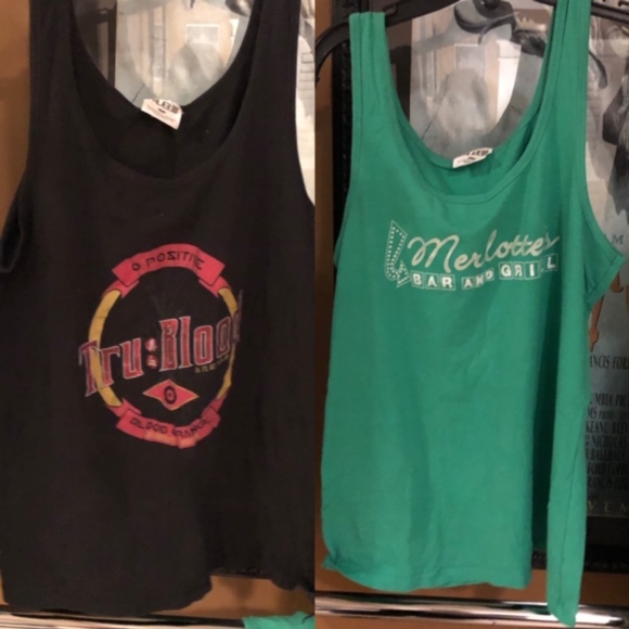 Tops - 2 Vintage Tru Blood Tank Tops
